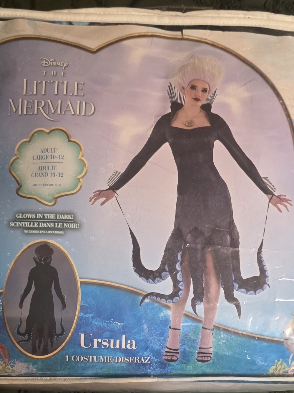 Disney The Little Mermaid Ursula Costume - Black